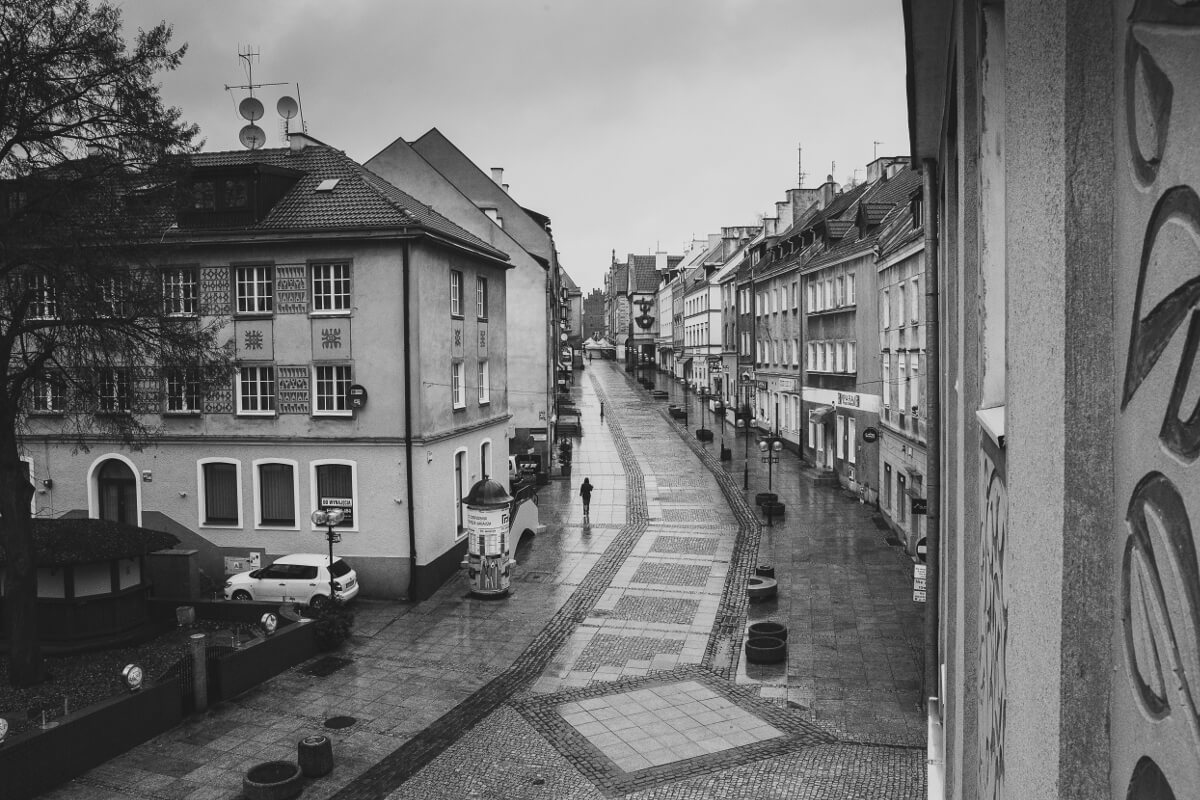 Bleak weather in Poland